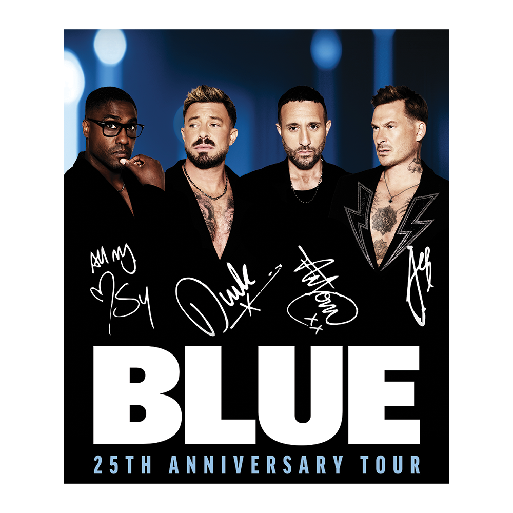 25th Anniversary Tour Signed Poster