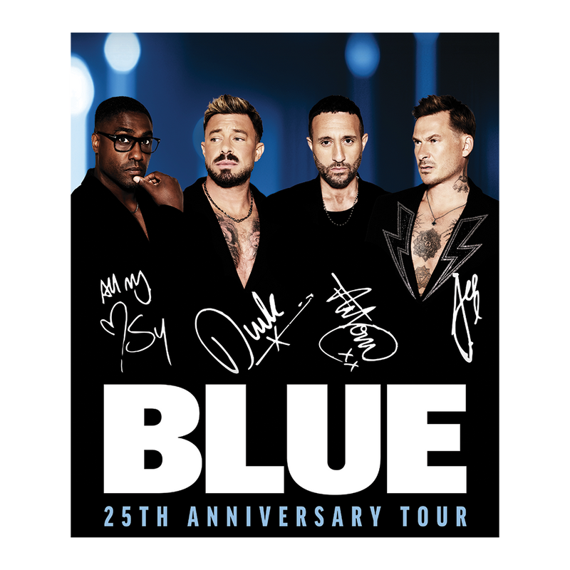 25th Anniversary Tour Signed Poster
